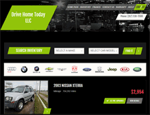 Tablet Screenshot of drivehometoday.com